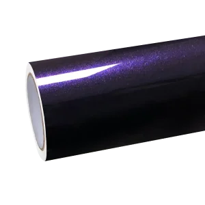 Gloss Metallic Venice Purple Car Vinyl Wrap PET