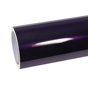 Gloss Metallic Midnight Purple Car Vinyl Wrap BMW
