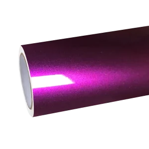 Gloss Metallic Passionate Purple Car Vinyl Wrap PET
